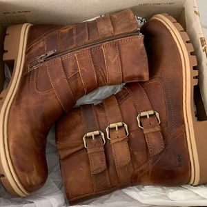 Light brown-Caprera style b.o.c. Boots. Worn once.like-new.